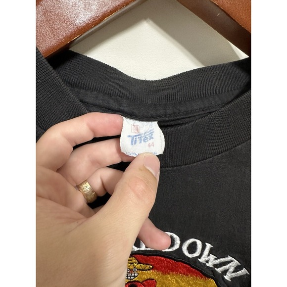 Vintage‎ Grateful Dead Shakedown Street Tee Size L 1980s Embroidered Band Tee - Picture 3 of 5